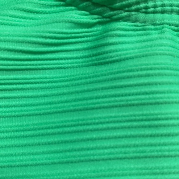 Salt & Cove Lime Green Swim Top L Juniors - Picture 6 of 7